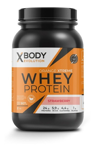 Imagen 1 de 1 de Proteina Whey Protein X Body Evolution Orange Xtreme 907g