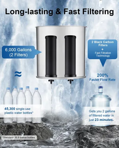 Purificador De Agua Icejoy 8 Etapas 11.4 L Acero Inoxidable