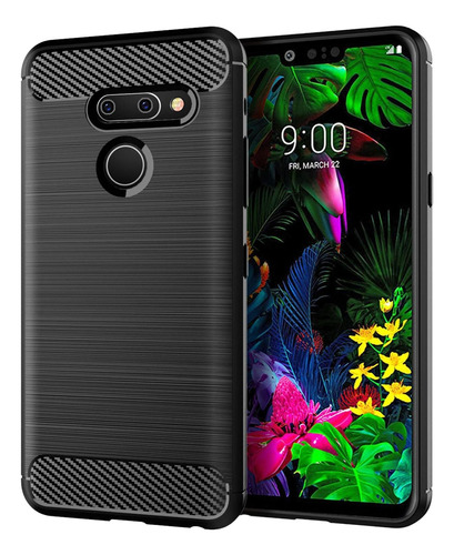 Funda De Silicona Para LG G8 Thinq Rudo Uso