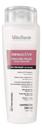 Emulsão Facial Vita Derm New Active