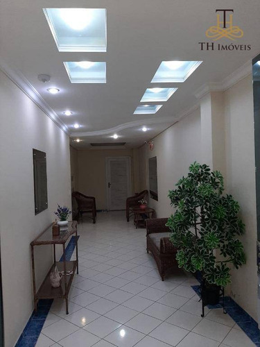 Imagem 4 de 15 de Apartamento A Poucos Metros Do Mar, Semi Mobiliado Com 3 Dormitórios (sendo 2 Suítes), Sacada Com Churrasqueira À Carvão, 1 Vaga Privativa De Garagem! - Ap0023