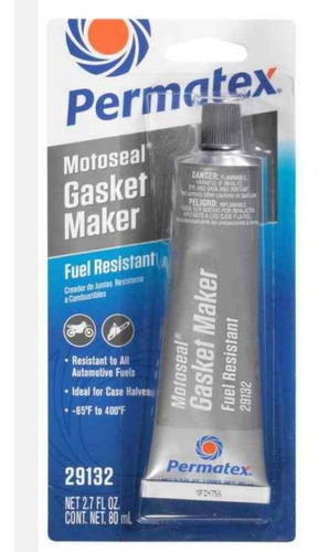 Motoseal Gasket Maker/silicón Resistente A Gasolina Y Diesel