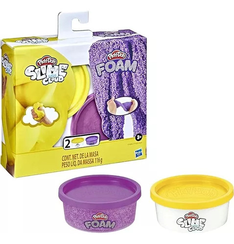 Play Doh: Foam And Super Cloud - Color Sorpresa 2 Pack