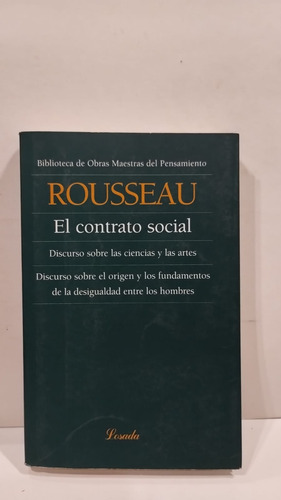 Rousseau - El Contrato Social - Losada