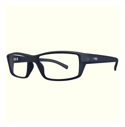 Armação De Grau Oculos Hb Polytech 93055 Azul E Red