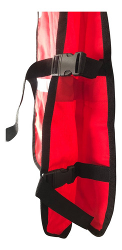 Chaleco Rojo De La Brigada Prevención Y Combate Incendios
