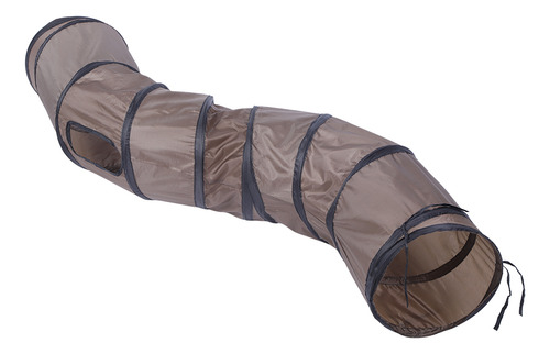 Pet Cat Tunnel Toy Con Agujeros Curvos En Forma De S Para Ju