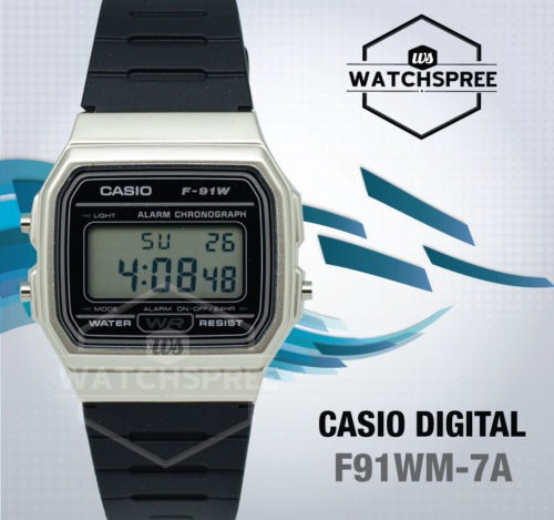 Estándar De Casio Reloj Digital F91wm-7a