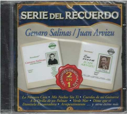 Cd - Genaro Salinas - Juan Arvizu / Serie Del Recuerdo