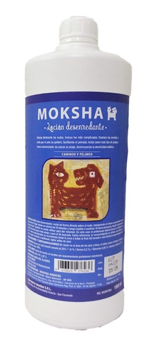 Loción Desenredante Moksha X 1 Litro