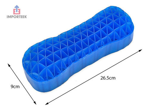 Yy . Almohada Cojin Ergonomico Cuello Gel Alivio Soporte