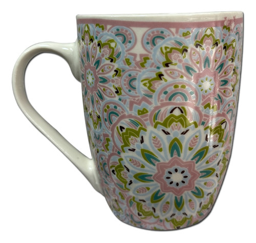 Jarro Mug Taza Conica Hoja 300 Cc Café Ceramica Pettish