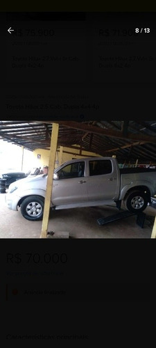 Imagem 5 de 11 de Toyota Hilux 2009 2.5 Cab. Dupla 4x4 4p