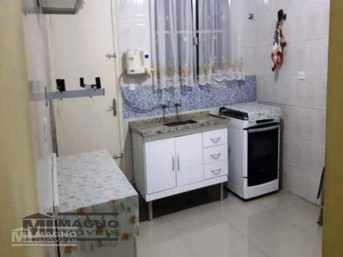 Imagem 3 de 12 de Apartamento Com 2 Dormitórios À Venda, 57 M² Por R$ 200.000,00 - Balneario Praia Do Perequê - Guarujá/sp - Ap0840