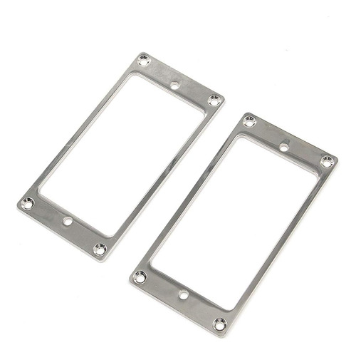 2 Piezas De Marco De Cubierta De Pastilla Humbucker Pla...