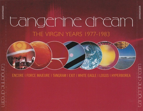 Tangerine Dream  The Virgin Years 1977-1983 5 Cd Eu Nuevo