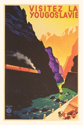 Libro Vintage Journal Yugoslavia Travel Poster - Found Im...