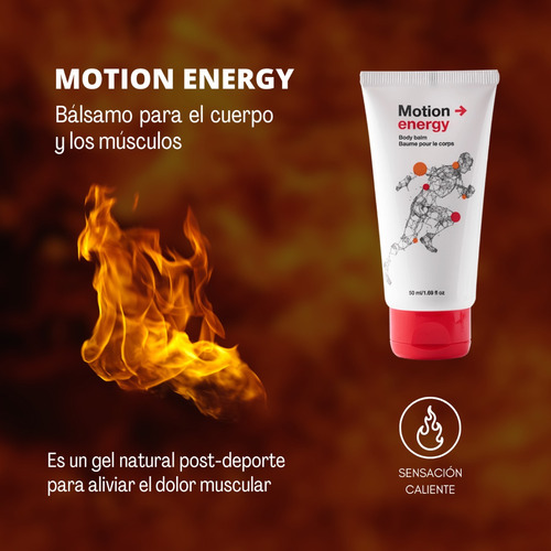 Motion Energy | Balsamo Corporal | 50 Ml Pack (2) Dos Neutra