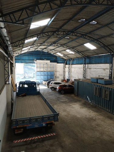 Galpão Para Alugar, 425 M² Por R$ 12.000,00/mês - Vila Matias - Santos/sp - Ga0061