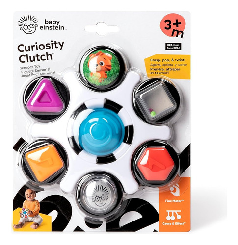 Baby Einstein Curiosity Clutch Fidget Sensory Toy And Pop It