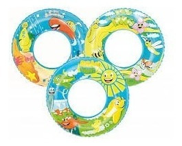 Imagen 2 de 4 de Inflable Pileta Salvavidas Niños Buddies 56cm Bestway 36013