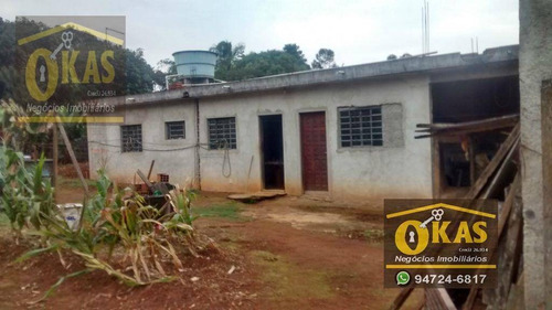 Imagem 2 de 6 de Chácara Com 1 Dormitório À Venda, 900 M² Por R$ 350.000,00 - Chácaras Reunidas Guaio - Suzano/sp - Ch0014
