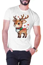Comprar Playera Reno Animado Navidad Nieve Familia Amigos Christmas 