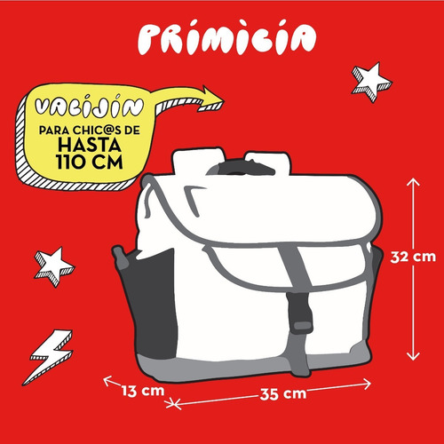 Imagen 4 de 4 de Mochila Reforzada Valijín Escolar Liso Impermeable Premium