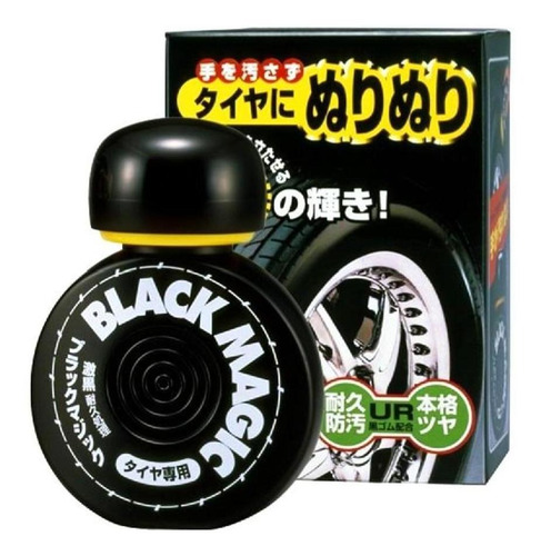 Pretinho Para Pneu Black Magic Cleaner 150ml Soft99