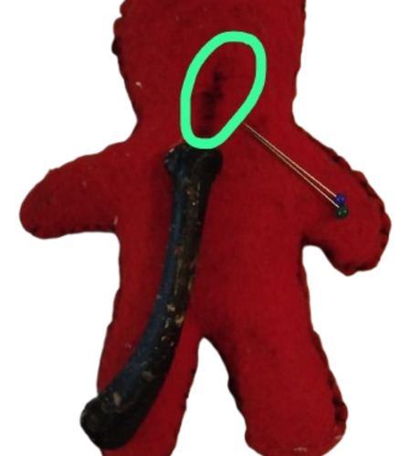 Trabalho Espiritual - Boneco Vodu Paixão Ardente