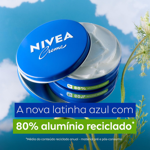 Nivea Creme Lata 145g - Hidratação Intensa Para Sua Pele Nivea