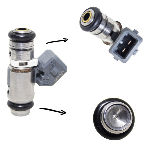 Kit 4x Bicos Injetores Fiat Linea 1.9 16v Flex - Iwp005