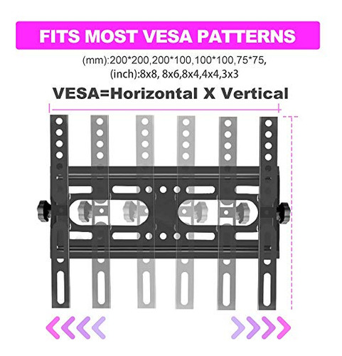 Soporte Tv Pared Onellod 32puLG Monitor Plano Vesa
