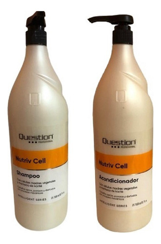 Kit Nutriv Cell Question (shampoo Y Acondicionador 1500ml)