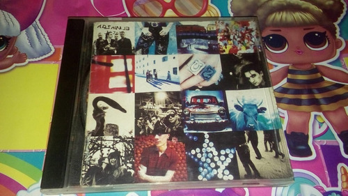 Cd -u2 ,achtung Baby - Brian Eno The Cure Smiths 