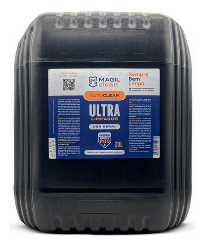 Shampoo Automotivo Magil Clean 20l Bombona Desengraxante