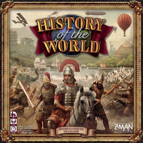 Imagem 2 de 3 de History Of The World Jogo De Tabuleiro Galapagos How001