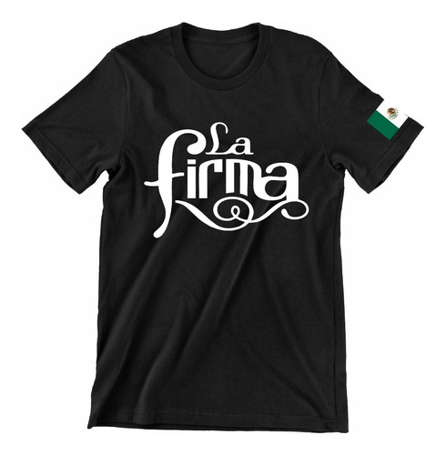 Playera La Firma (regional Mex.)(música)(moda)