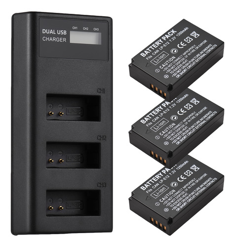 Baterías De Carga Compatibles Con Cámaras Sx70/hs De 7,2 V,