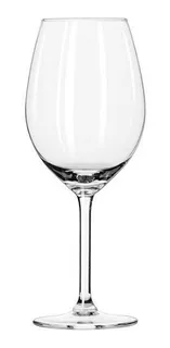 Juego 6 Copas De Vino Tinto Cristal 410ml Modernas Elegantes