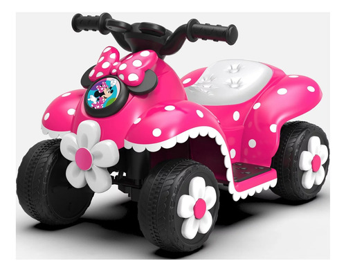 Montable Moto Electrica Minnie Mouse 6v 2-5 Años Envio Grati