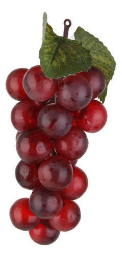 / 5 Unids Frutas Uvas Artificiales, Racimos De Uvas