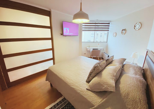 Departamento Merced(1d+1b) Amoblado Funcionando Como Airbnb