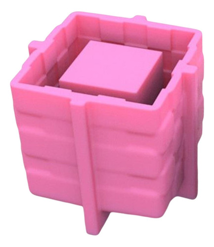 S Molde De Resina Epoxi Para Maceta, Modelo De Silicona En