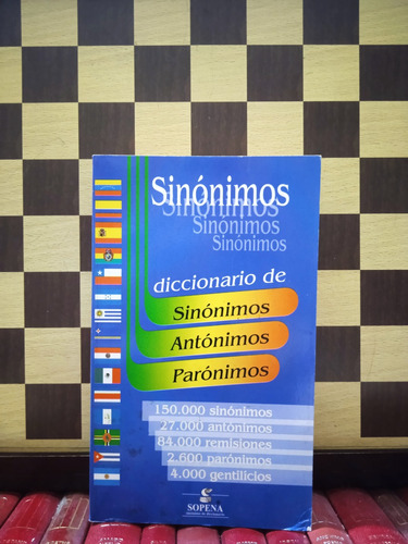 Diccionario De Sinónimos,antónimos Y Parónimos