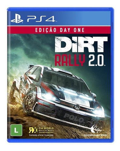 Jogo Midia Fisica Dirt Rally 2.0 Ediçao Day One Para Ps4