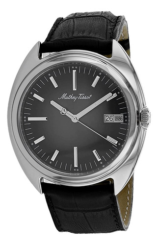 Mathey Tissot Classic Para Hombre, Gris, Movimiento De