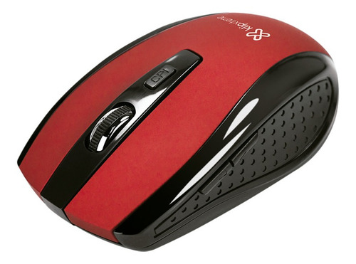 Mouse Inalámbrico Klipxtreme Kmw-340 Color Rojo