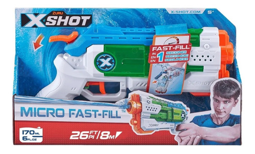 Pistola De Agua X-shot Micro Fast Fill Water Warfare