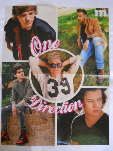 Posters One Direction 54 X 42 Cm
